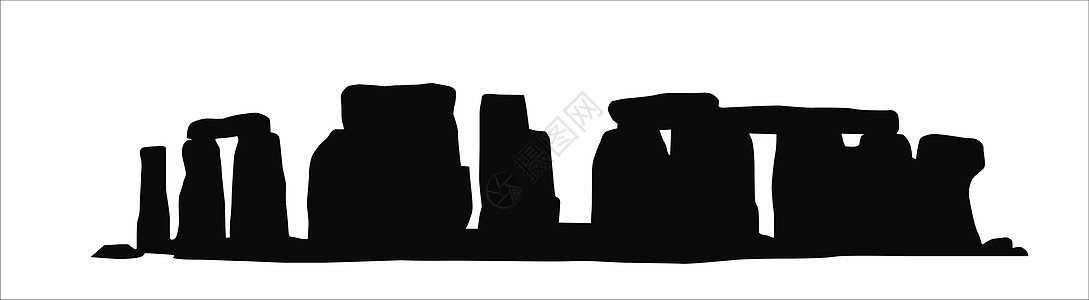 石柱黑色吸引力旅行建筑学世界背景图片