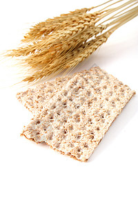 曲饼面包纤维薄脆饲料面粉营养品小麦食品面包师白色图片