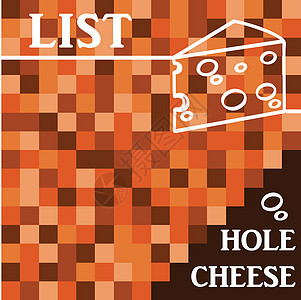 奶酪菜单市场黄色列表商业贸易创造力食物背景图片