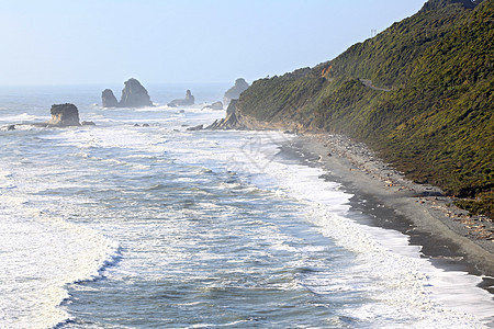 新西兰沿海沿岸线图片