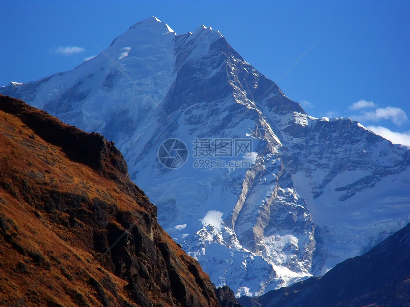 Garhwal喜马拉雅山峰图片