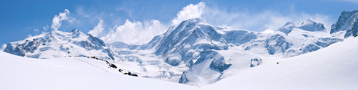 瑞士阿尔卑斯山脉山区景观图片