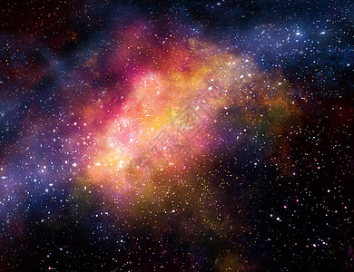 外层空间的星云气云场地天空天文学星星星系星空墙纸图片