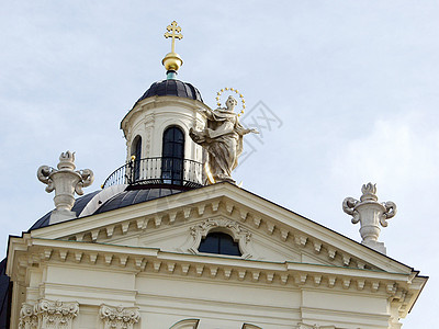 维也纳霍夫堡宫奥地利维也纳 城市建筑 建筑物详细分类表晴天地标观光雕像景观艺术摄影天空城堡建筑学背景
