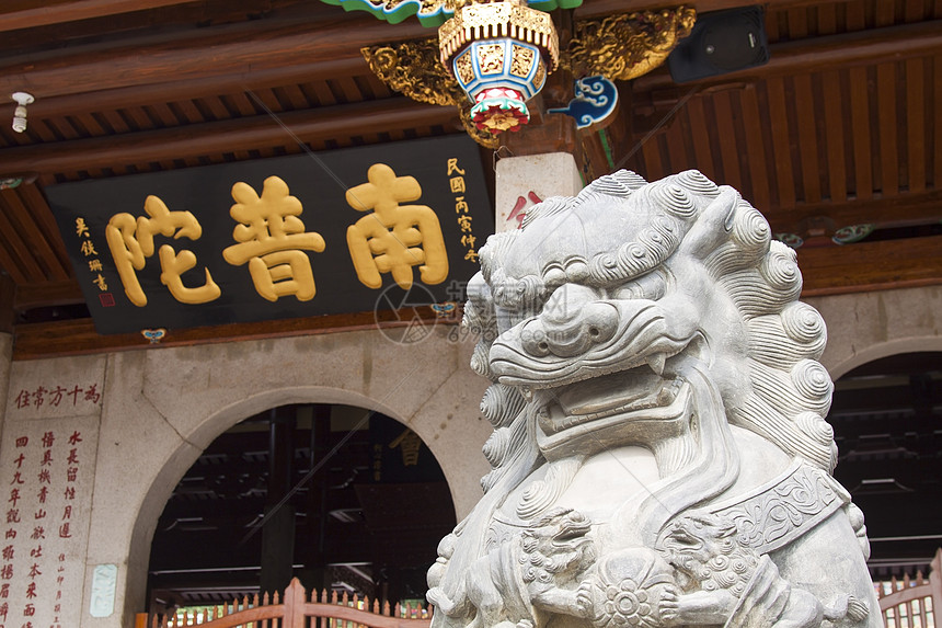 中国Xaimen的南人寺生物精神雕像雕塑宝塔怪物纪念碑建筑学历史建筑图片