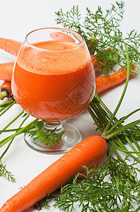 胡萝卜和胡萝卜汁农业营养杯子活力水果饮食液体食品早餐补品图片
