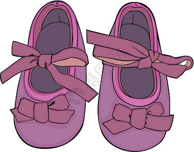 双婴儿鞋背景图片