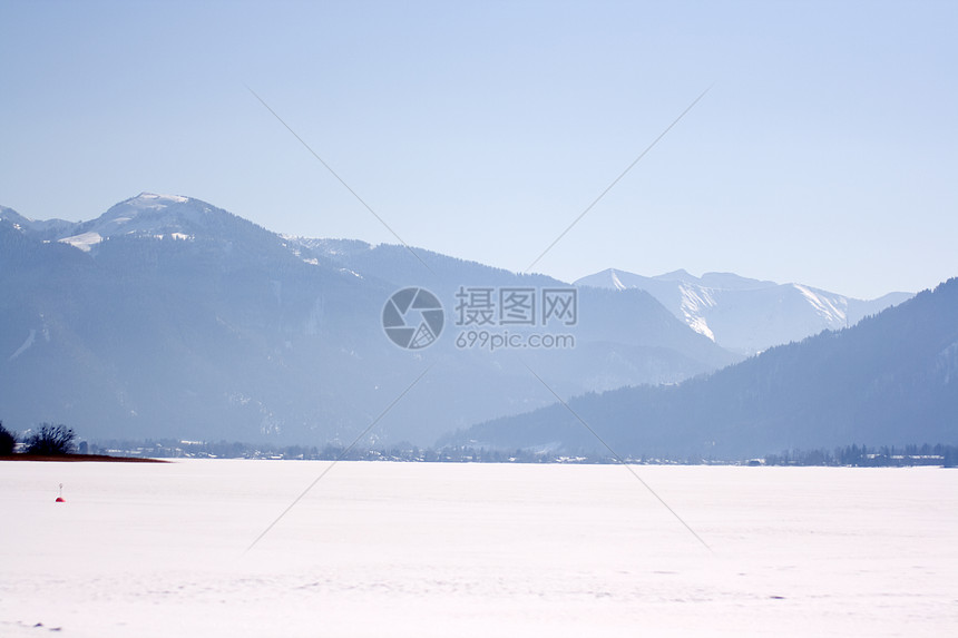 冬季音长旅游山脉仙境风景天空地平线远足文化田园高山图片