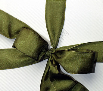 丝带纸板盒子展示绿色礼物图片
