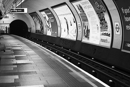 地铁站瓷砖白色隧道黑色商业背景图片