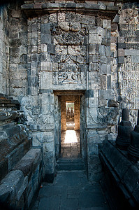 印度尼西亚爪哇普兰巴南寺庙石头热带建筑学历史旅行宗教建筑文化废墟考古学图片