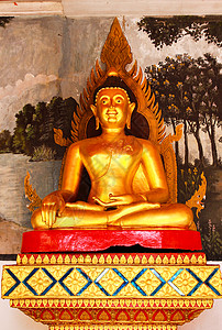 清迈的杜伊苏瑟普Doi Suthep力量佛教徒旅行精加工艺术精神宗教射线风格寺庙图片