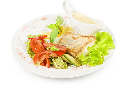 Pikk perch午餐用餐食物厨房餐厅饮食蔬菜沙拉柠檬营养图片