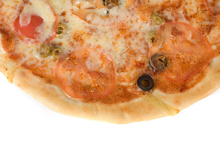 玛加派披萨育肥小吃餐厅洋葱蔬菜送货脆皮圆圈营养美食图片
