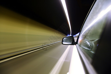 夜驾车路灯汽车辉光交通街道镜子速度运输反射旅行图片