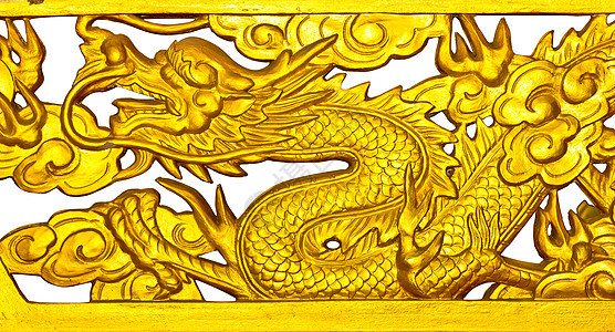 雕刻的金龙装饰品神话雕塑数字王朝国籍宽慰文化工艺标签图片