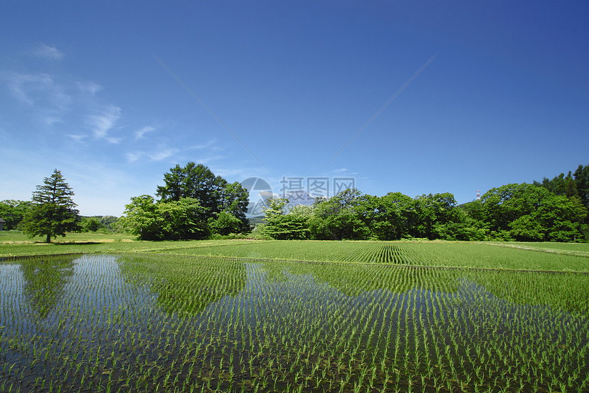 伊瓦特山和蓝天天空天气晴天蓝色图片