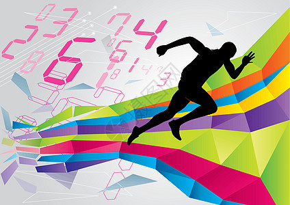 运行人成功跑步速度生活方式活动田径运动员活力体力奔跑者图片