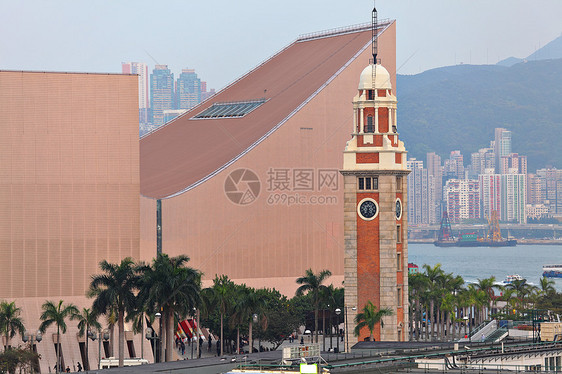 香港尖沙台钟塔旅行时间旅游日历天空建筑地标装置历史性城市图片