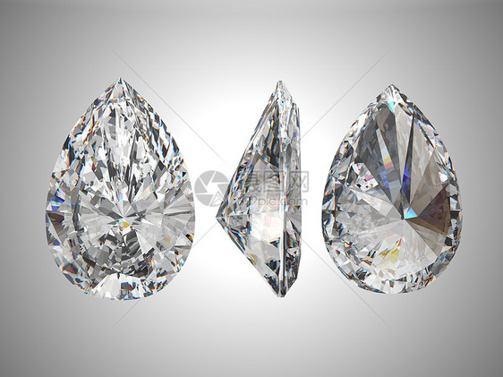 梨钻石的三种观点图片