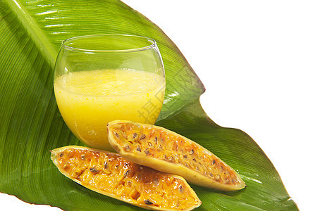 税务税情调黄色水果食物美味热带异国果汁沙拉图片