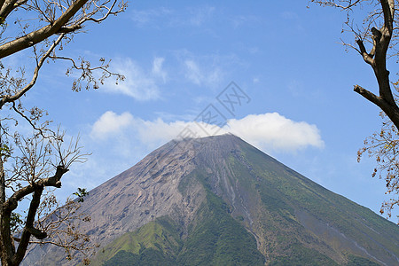 尼加拉瓜的Concepción火山图片