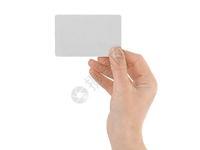 持有信用卡女性手持商业标语商务金融会议剖面图卡片文档信用展示图片