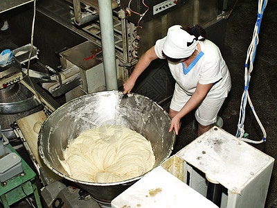 面粉制造粮食烘烤面包工作面包师男性食物男人糕点棒子图片
