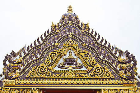原装饰的寺庙屋顶详情旅游瓷砖建筑蓝色文化建造旅行佛法对角线边缘图片