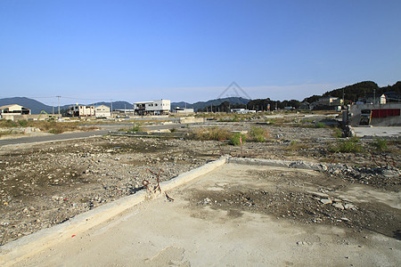日本东日本大地震灾难恢复 灾后复苏力量海啸损害救援地震城市国家危险图片