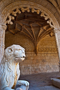 热罗尼姆斯修道院手工回廊指令世界假期柱子遗产石榴石建筑旅行图片