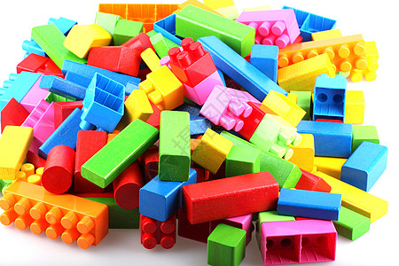 砖块大楼立方体黄色操场游戏儿童几何婴儿玩具施工房子图片