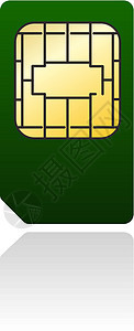 Sim 卡卡电话金子系统移动卡片手机卡细胞全球机动性插图背景图片