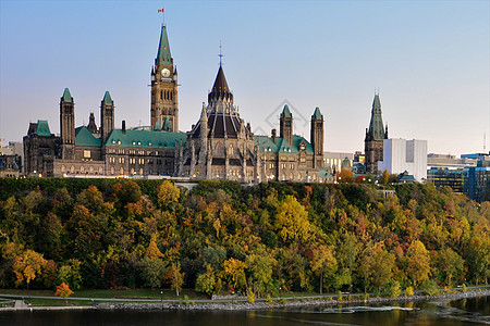 加拿大渥太华 议会山丘图片