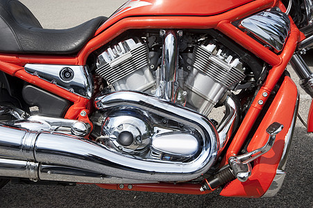 摩托车发动机车辆速度摩托金属运输自行车引擎车手背景图片
