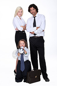 生意人和他的聪明家庭图片