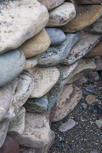 海边的石头上建筑晴天艺术团体禅意卵石平衡太阳温泉阳光图片