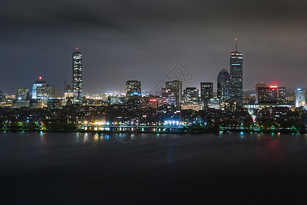 backBack Bay 覆没夜空背景