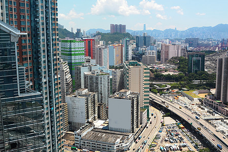 香港现代城市天空公寓办公室旅游全景蓝色景观建筑学旅行建筑图片