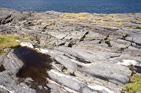 群岛石头蓝色海岸岛屿岩石材料花岗岩图片