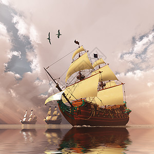 古代船舶图片
