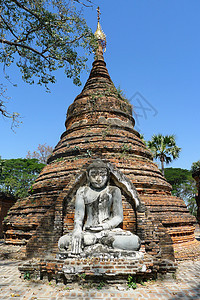 缅甸佛教塔(佛教塔)图片