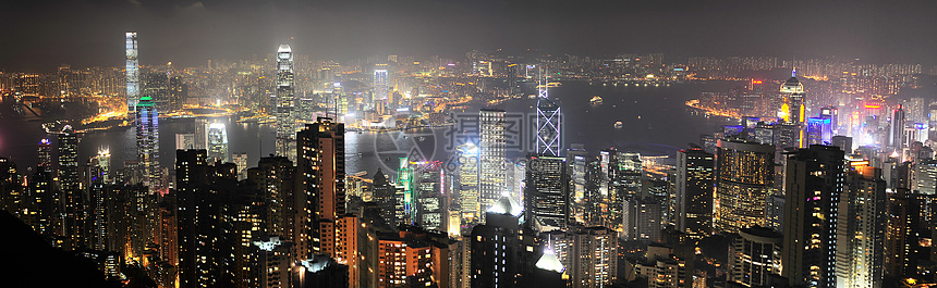 香港全景港口天际建筑文化天空商业市中心办公室建筑学场景图片