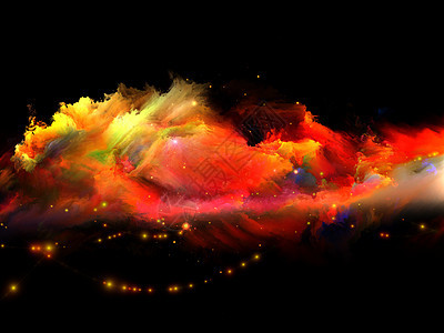 颜色和灯光音乐想像力黑色精神创造力泡沫魔法星云墙纸图片