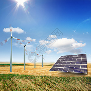 清洁清洁能源涡轮机光伏力量涡轮风力天空控制板太阳能板创新太阳能图片