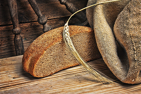 面包和耳朵小麦农作物碳水杂货店化合物稻草种子核心粮食谷物图片