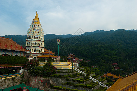 庆乐寺历史宝塔地标山坡神社遗产寺庙佛教徒异国旅游图片