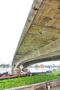 桥电缆天空运输建筑旅行城市天际反射连接器地标图片