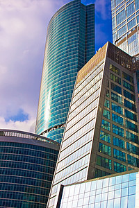 摩天大楼玻璃总部金融商业建筑天空办公室中心窗户太阳图片