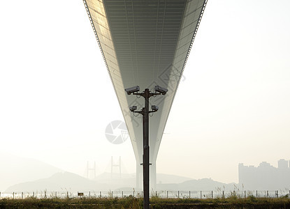 日落时桥桥 山桥运输景观市中心天空交通魔法海洋速度运动小时图片